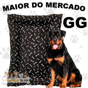 Cama Pet Grande GG para Cachorro - Maior do Mercado, Lavável, Fundo em TNT, Conforto Superior