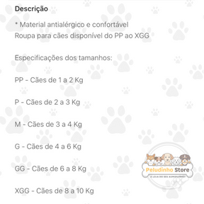 Kit com 3 Roupas para Cachorro - Lisas, Soft Peluciado, Material Antialérgico e Confortável