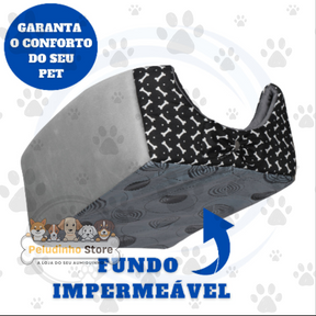 Cama Toca Iglu 3 em 1 para Cachorro - Caminha Pet Resistente e Aconchegante com FRETE GRÁTIS